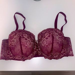 La Vie en Rose Lightly Lined Strapless Memory Foam